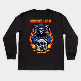 KNOCKED LOOSE BAND Kids Long Sleeve T-Shirt